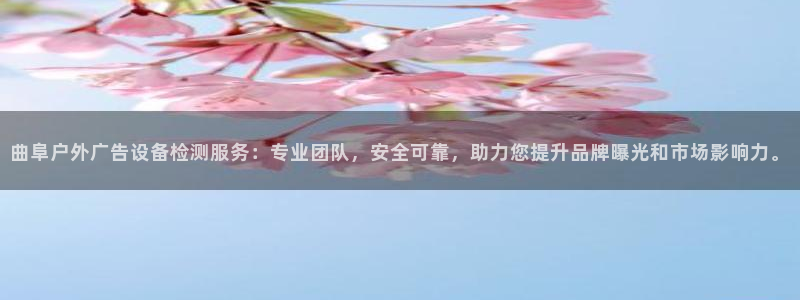 杏宇官方平台官网入口：曲阜户外广告设备检测服务：专业团队，安全可靠，助力您提升品牌曝光和市场影响力。