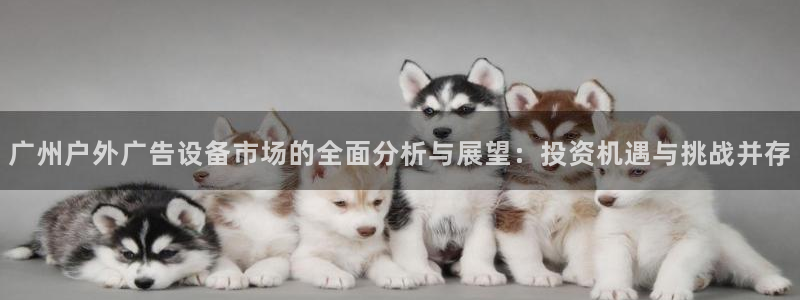 杏宇平台怎么样知乎：广州户外广告设备市场的全面分析与展望：投资机遇与挑战并存