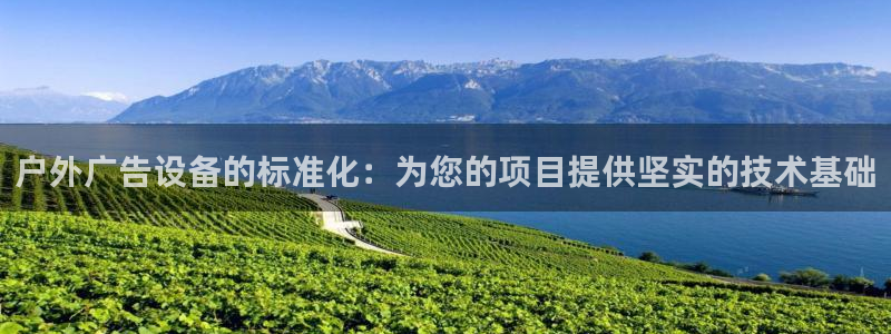 杏宇平台注册地址在哪里：户外广告设备的标准化：为您的项目提供坚实的技术基础